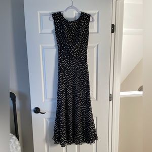 Chadwick’s Tea Length Polka Dot Dress